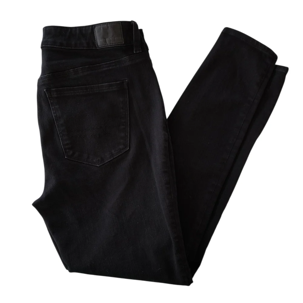 American Eagle Outfitters Black High-Rise Jeggings Size 10